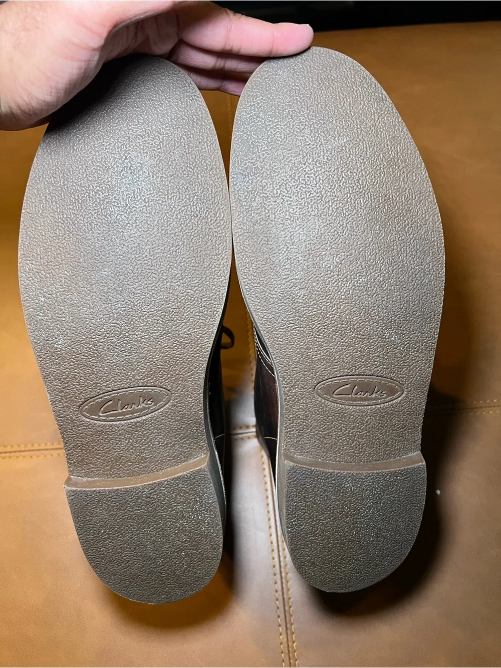 Clarks refined dark
